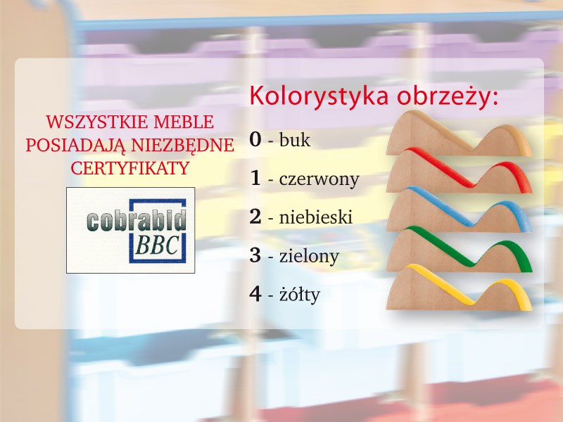 Novum Szafka na pojemniki G 1200 - zielona