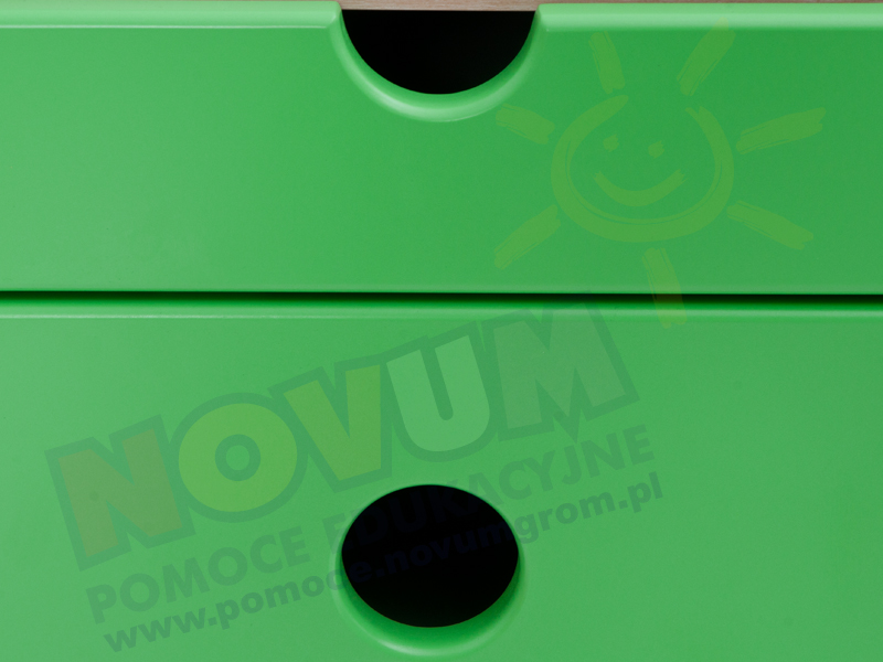 Novum Szuflada duża Feria MDF zielona