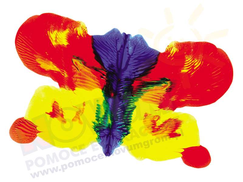 Novum Tempera szkolna z połyskiem - czerwona