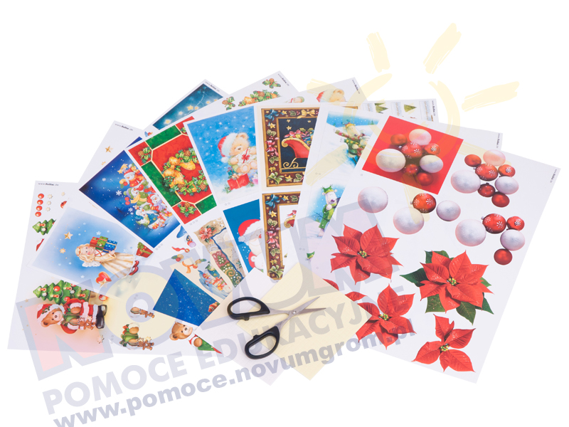 Novum Trójwymiarowy zestaw kreatywny – święta