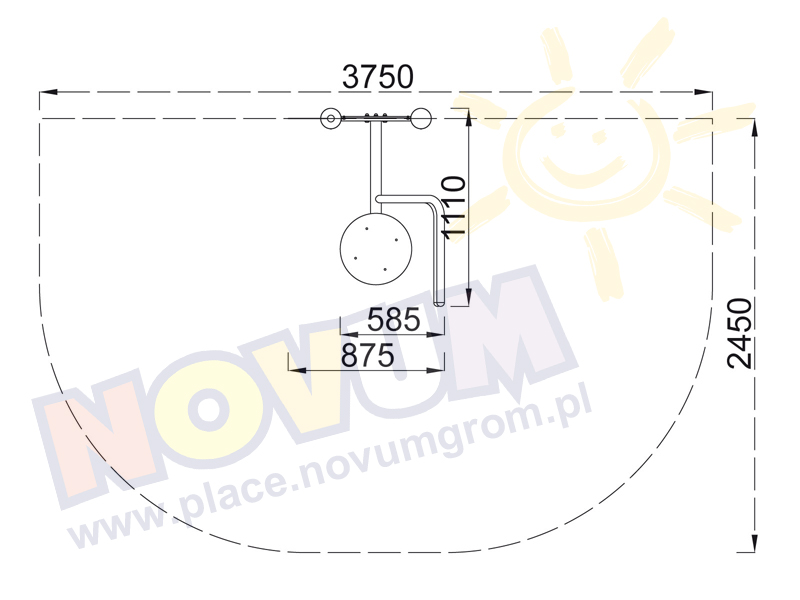 Novum Twister siedząc