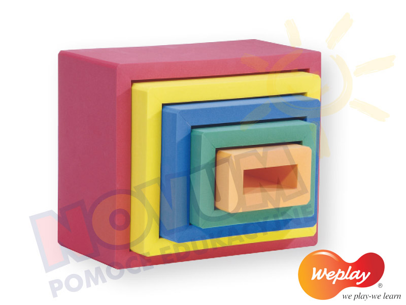 Novum Weplay Magiczne, kolorowe ramki z pianki