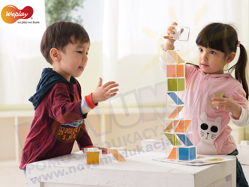 Novum Weplay Przeźroczyste cegiełki