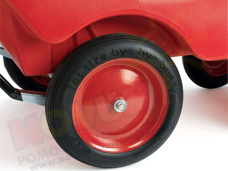 Novum Wózek spacerowy 4-osobowyczerwony