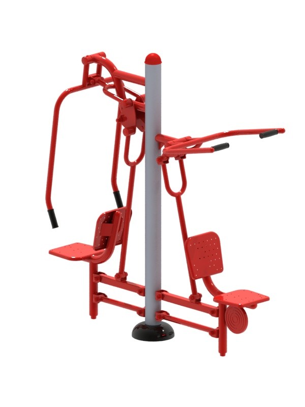 Inter Play wyciąg górny / wyciskanie siedząc (LN-FT022)