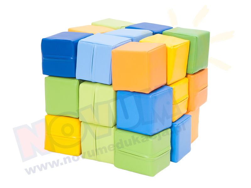 Novum Zestaw klocków piankowych z pokrowcem