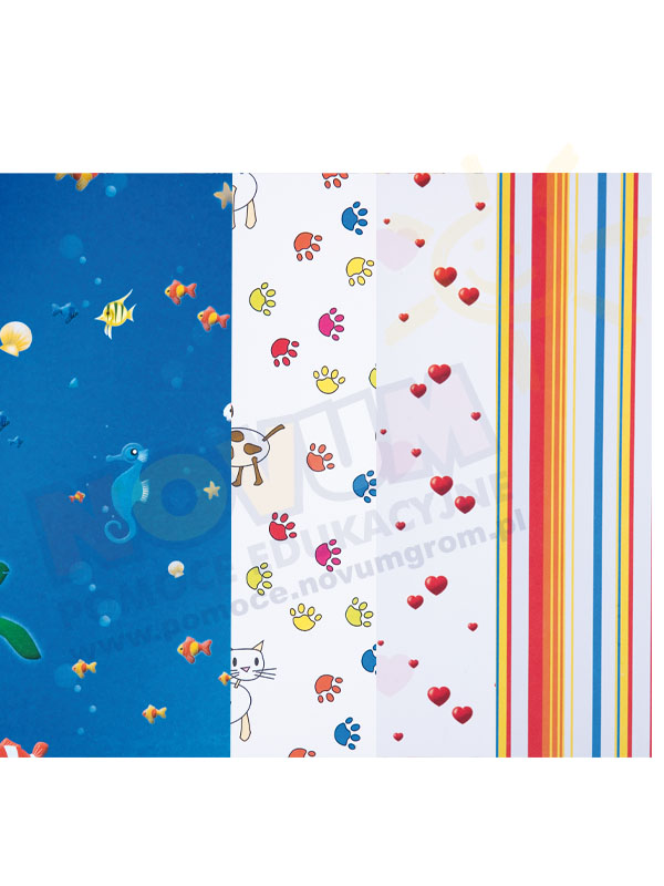 Novum Zestaw papieru dekoracyjnegoIIII