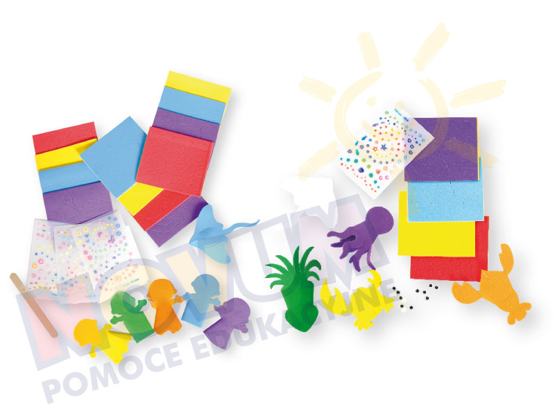 Novum Zest.pacynek piankowych na palce